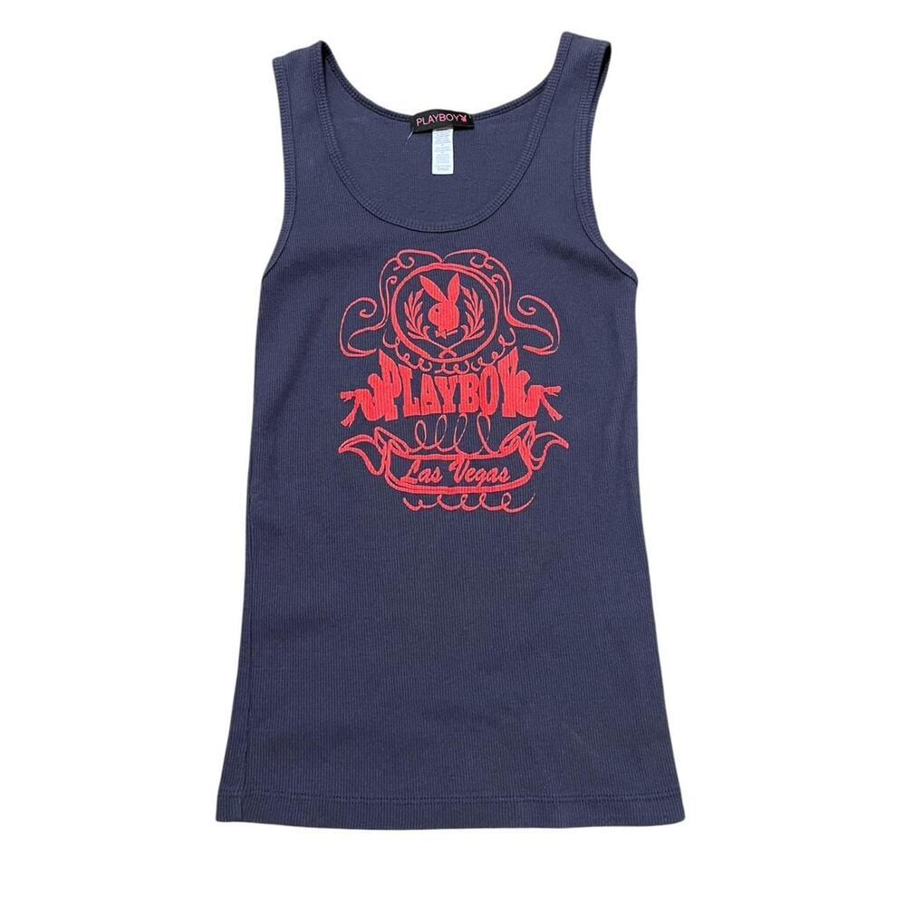 Y2k playboy las vegas baby tank